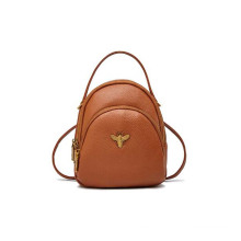 Small Leather Backpack Women Ladies Backpack Leather